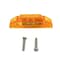 Truck-Lite 35 Series, LED, Yellow Rectangular, 2 Diode, Marker Clearance Light, P2, 2 Screw, Fit 'N Forget M/C 35200Y3 - alternate 1